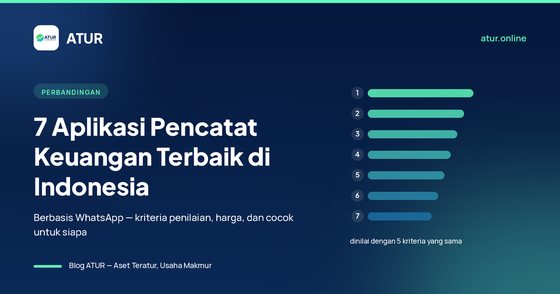 Sampul artikel: 7 Aplikasi Pencatat Keuangan Terbaik di Indonesia